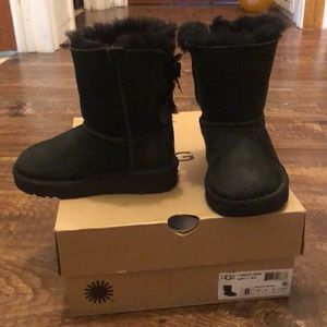 Toddler size 8 Black UGGS